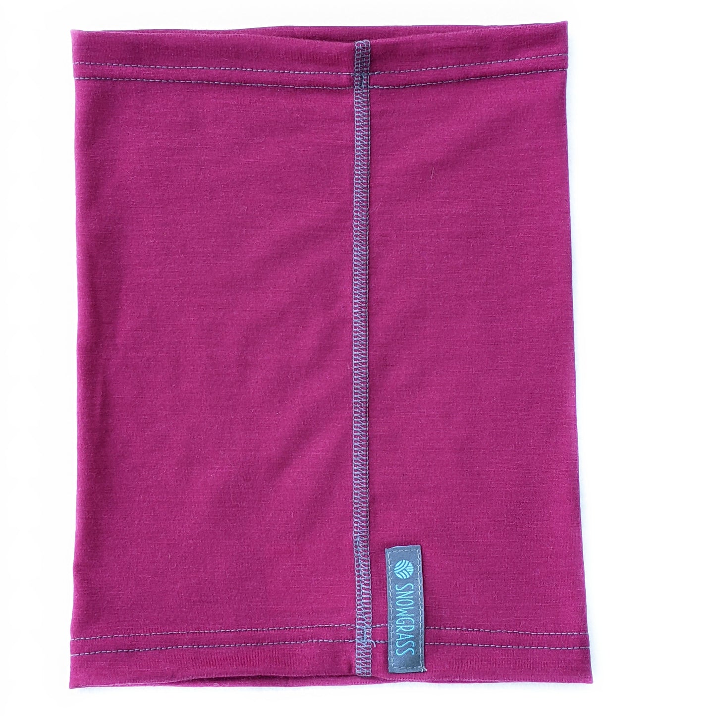 Loganberry Merino Wool Neck Gaiter