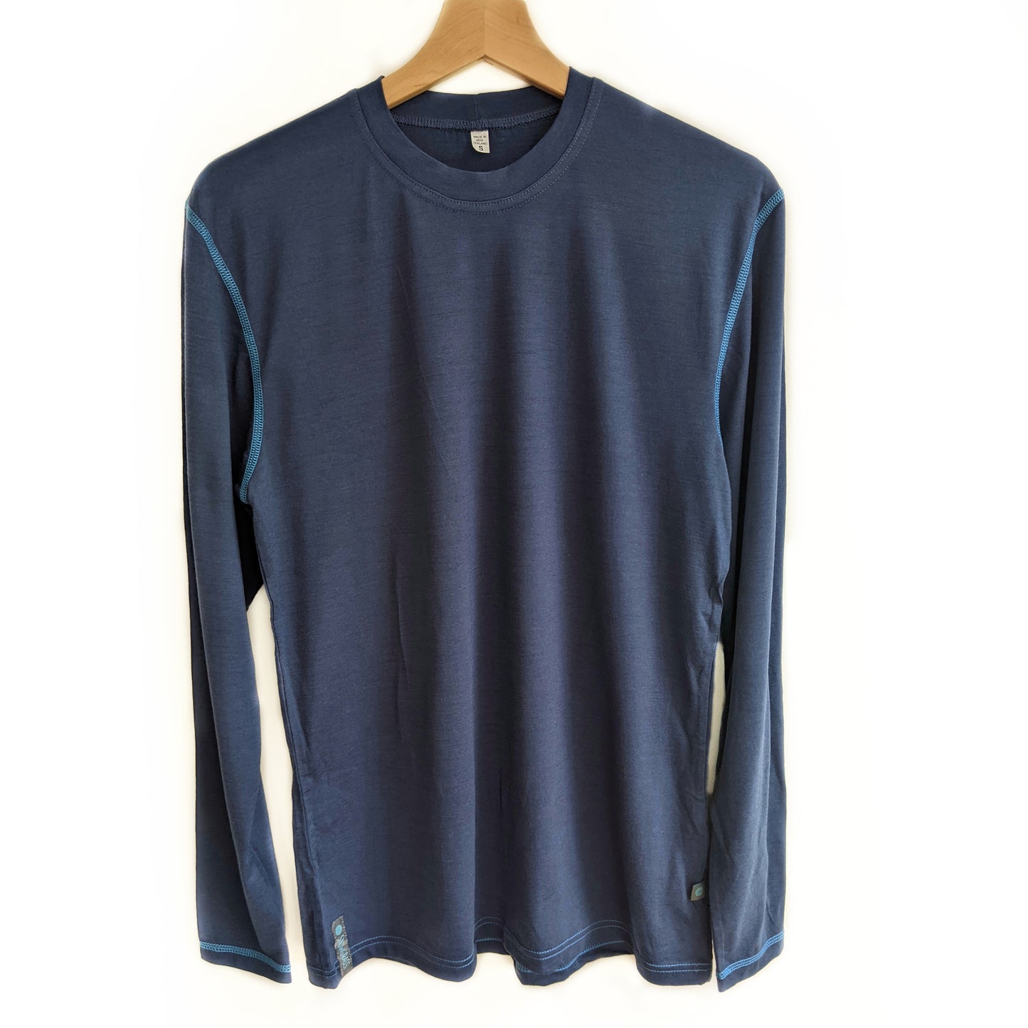 Blue Night Merino Wool Mens Top