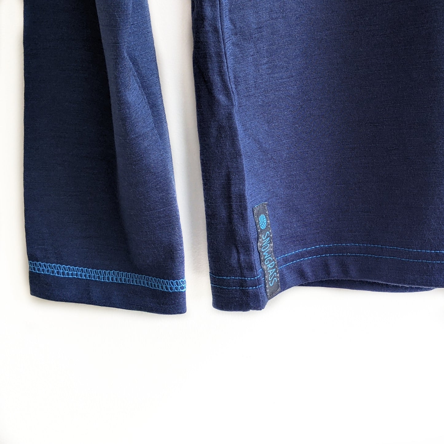 Blue Night Merino Wool Mens Top