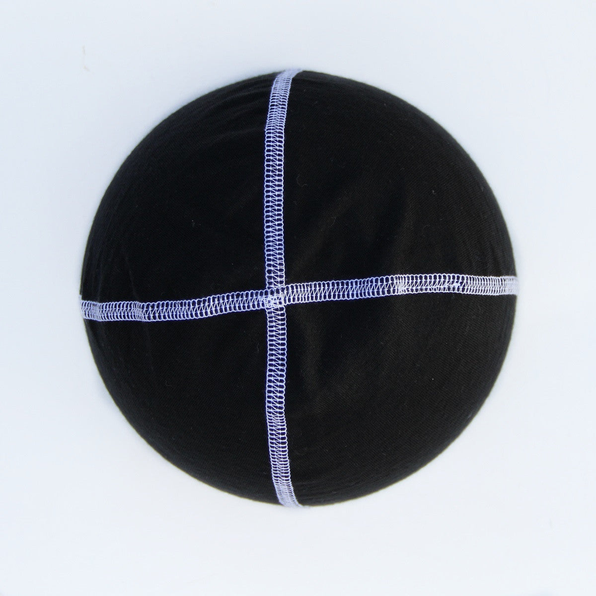 Black Merino Wool Beanie