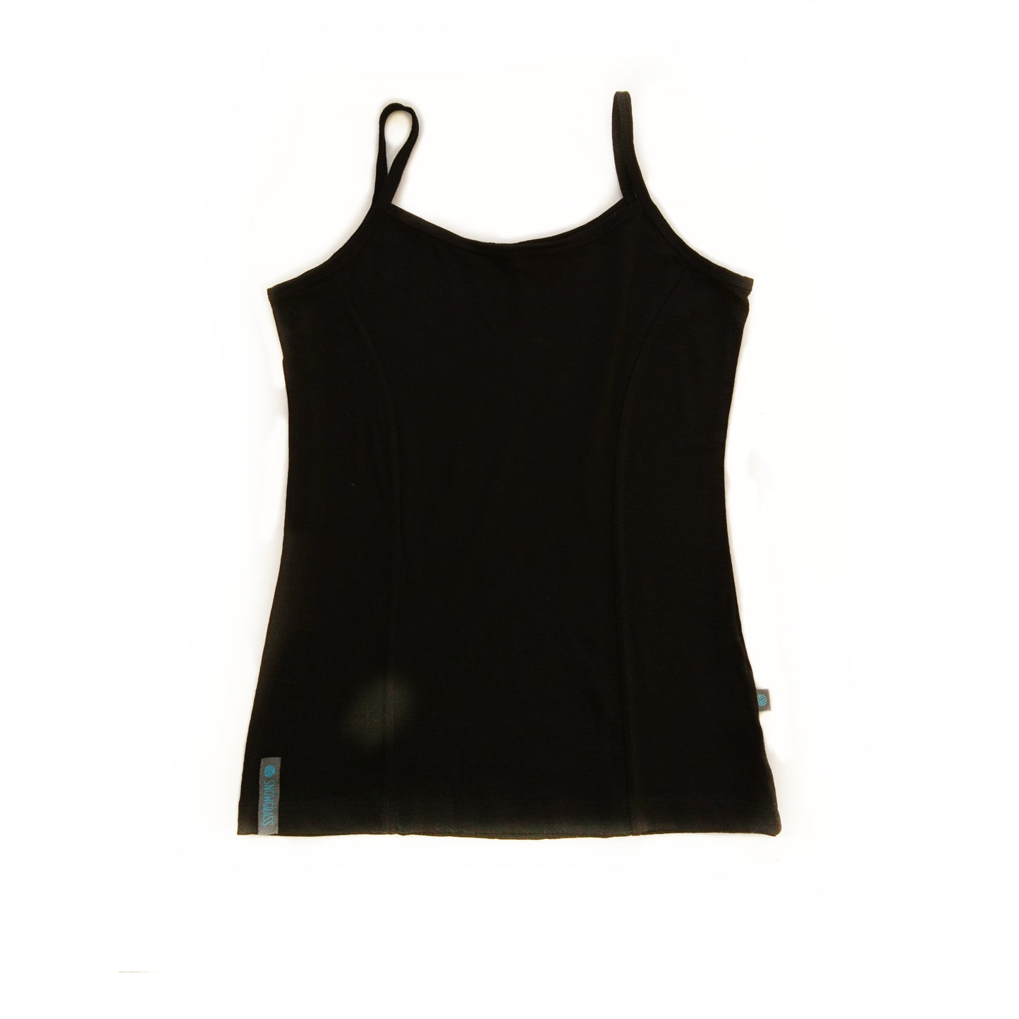 Black Merino Wool Camisole