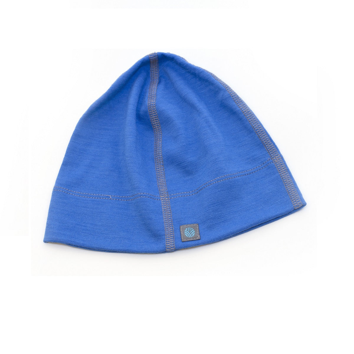Light Blue Merino Wool Beanie
