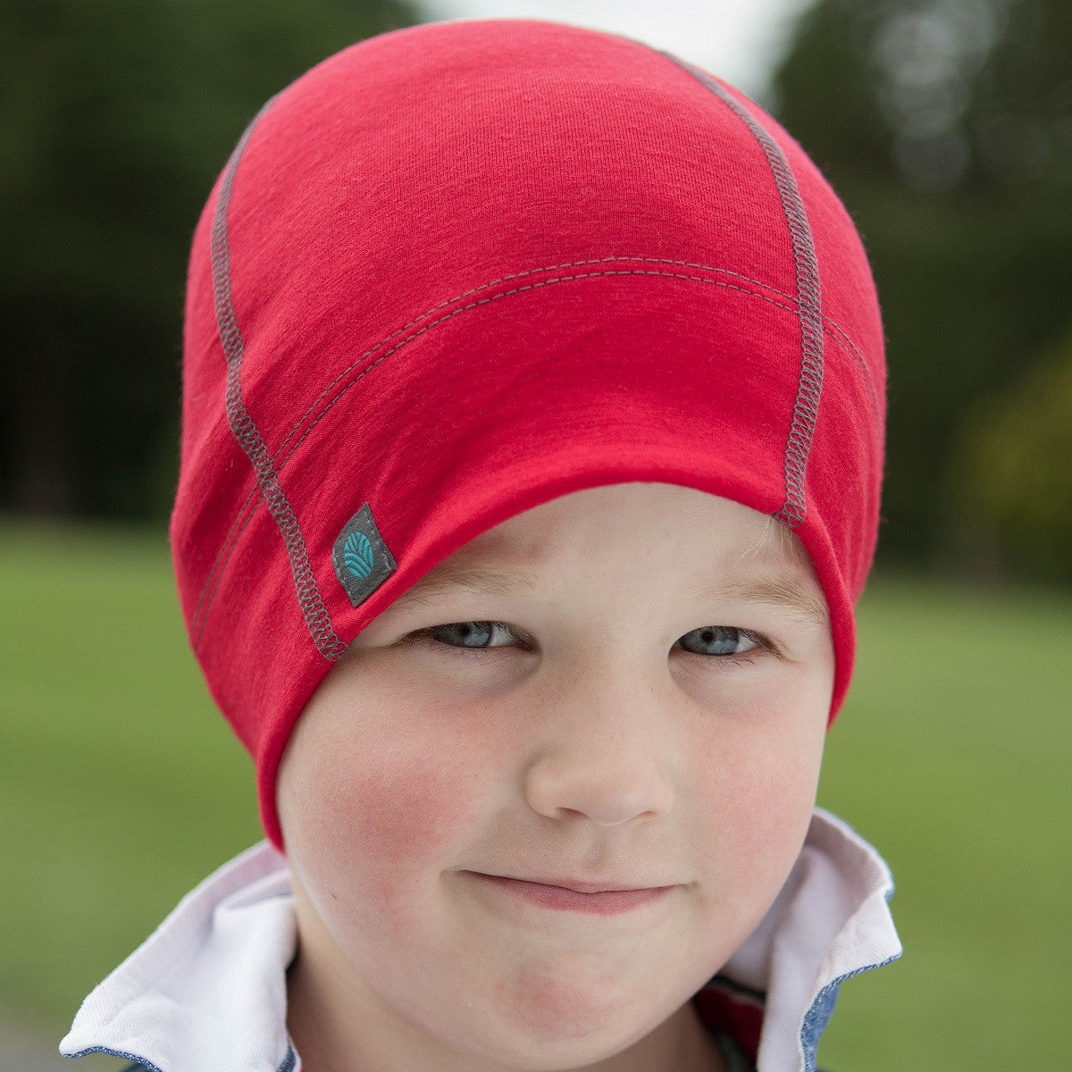 Adults Chilli Red Merino Wool Beanie