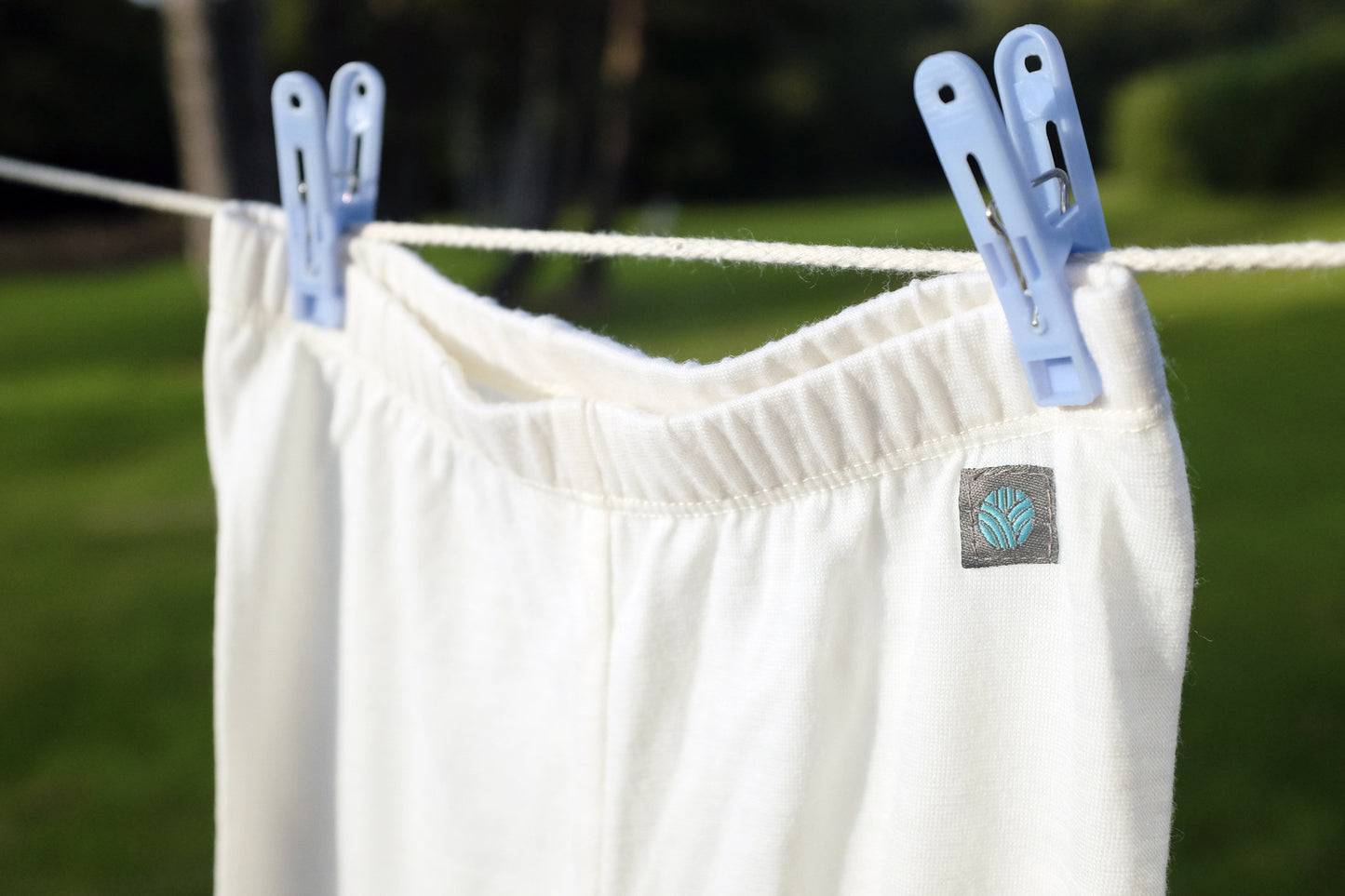 Soft White Merino Wool Leggings