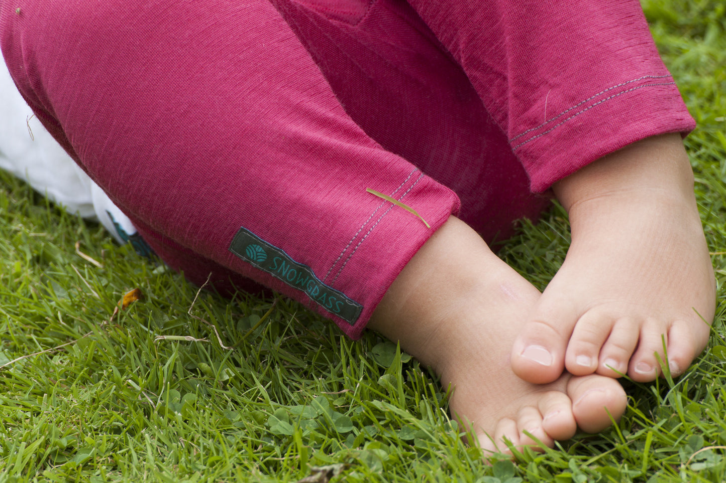 Lipstick Pink Merino Wool Leggings
