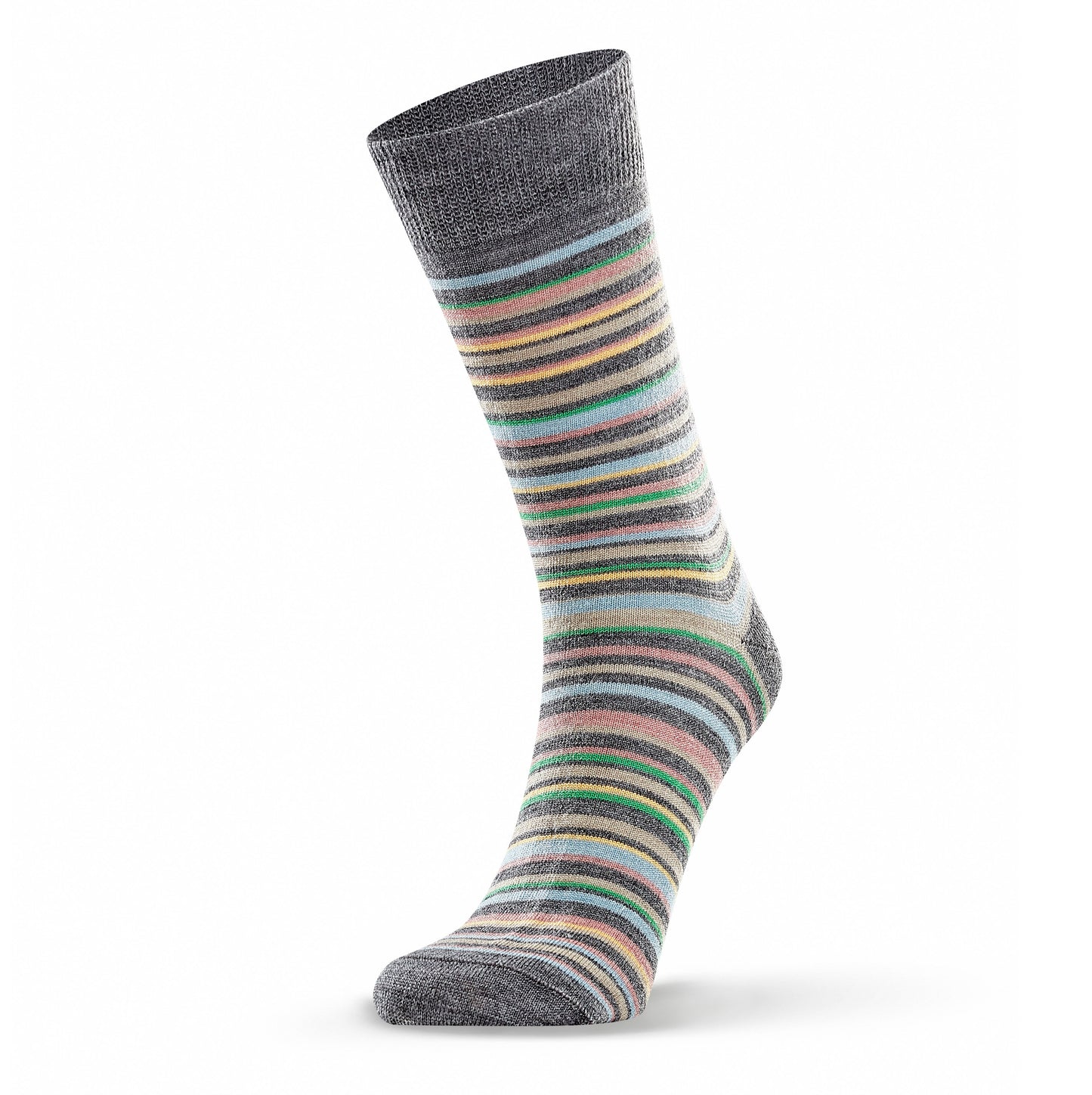 Striped Merino Wool Socks