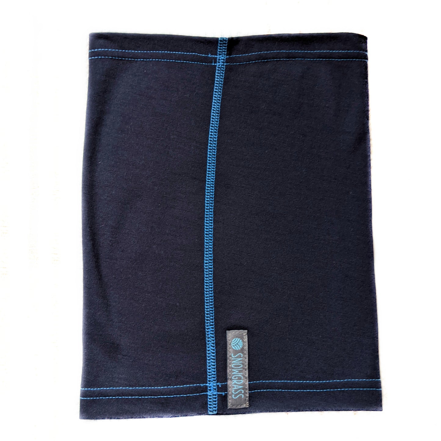 Midnight Blue Merino Wool Neck Gaiter