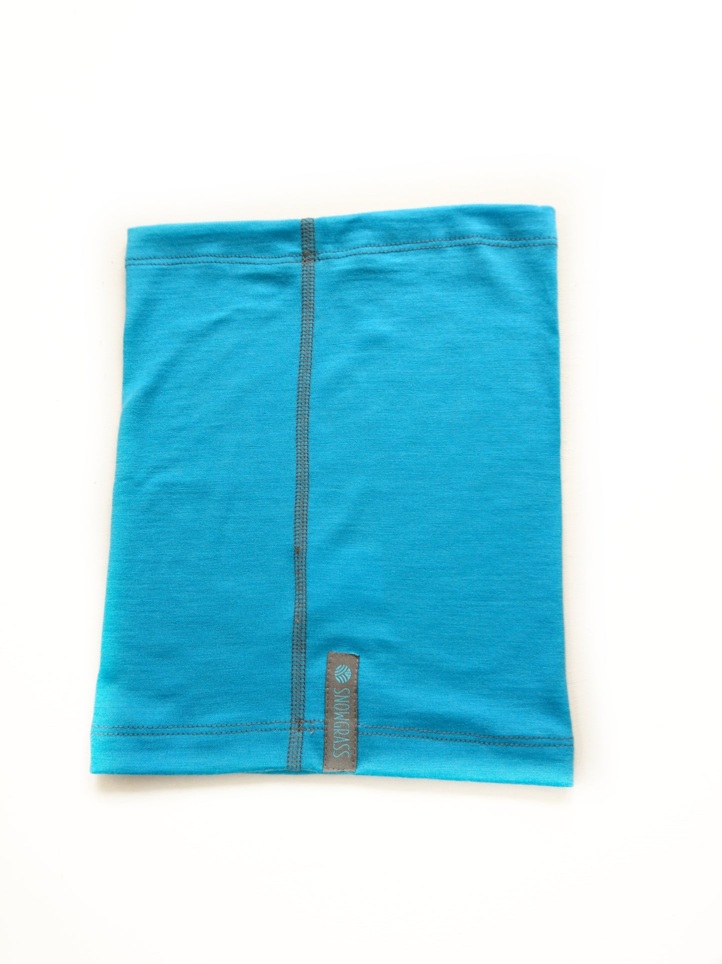 Turquoise Merino Wool Neck Gaiter