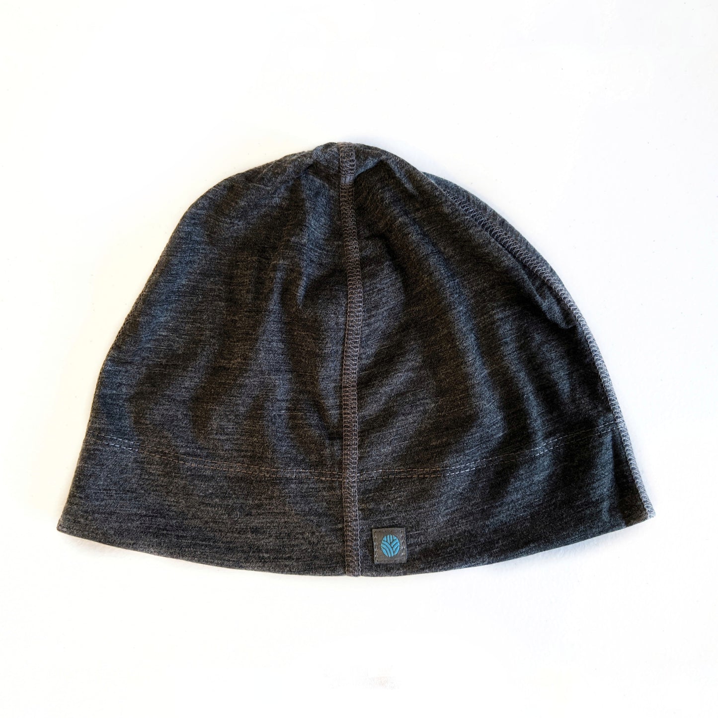 Charcoal Marl Merino Wool Beanie