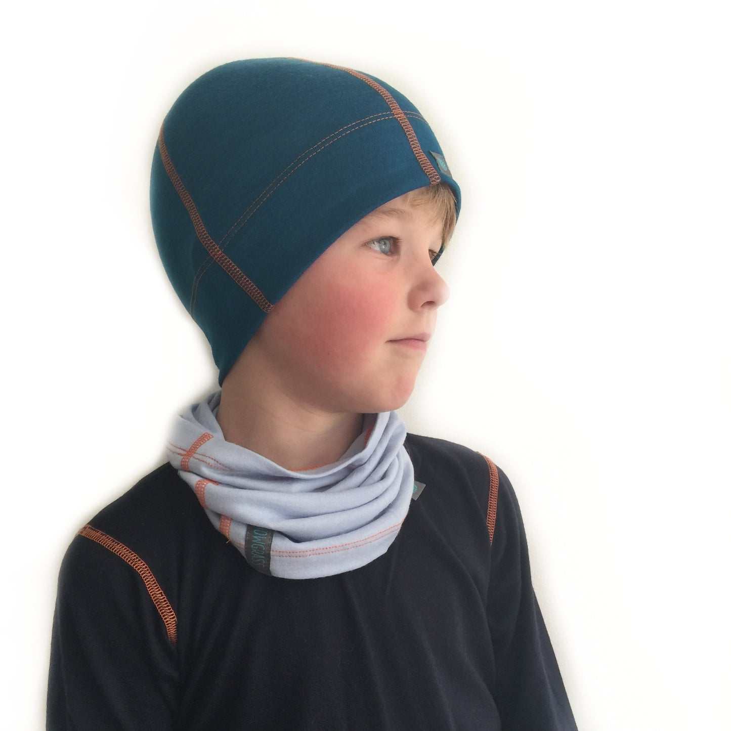 Peacock Merino Wool Beanie