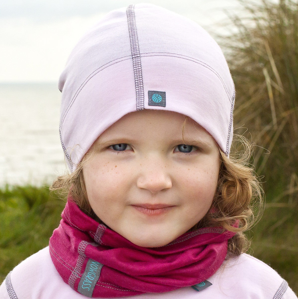 Light Pink Merino Wool Beanie