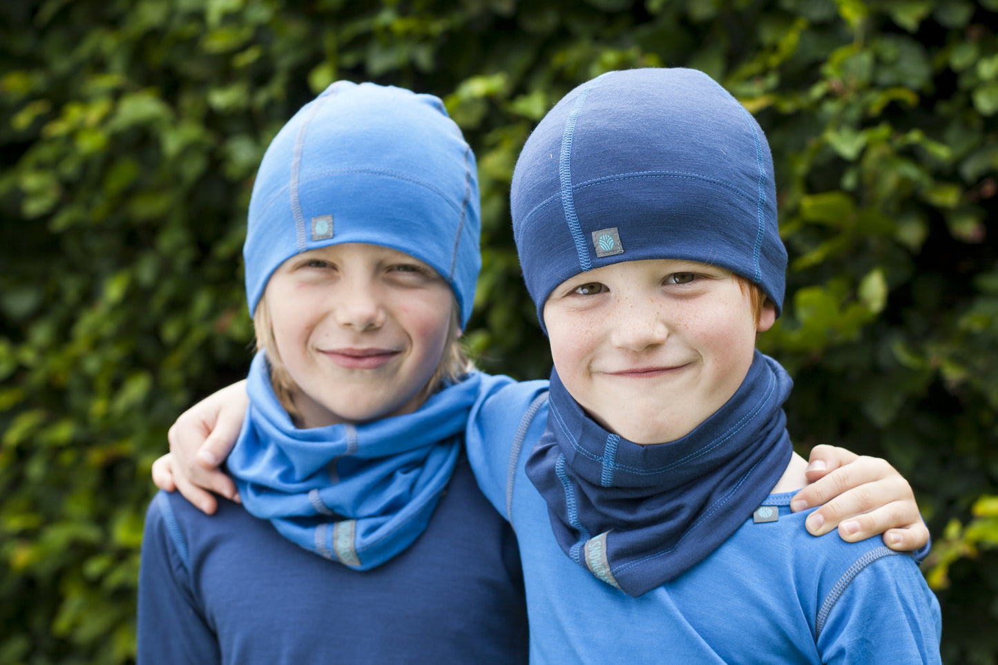 Blue Night Merino Wool Neck Gaiter
